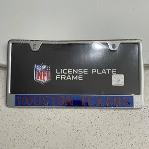NFL Houston Texans License Plate Frame